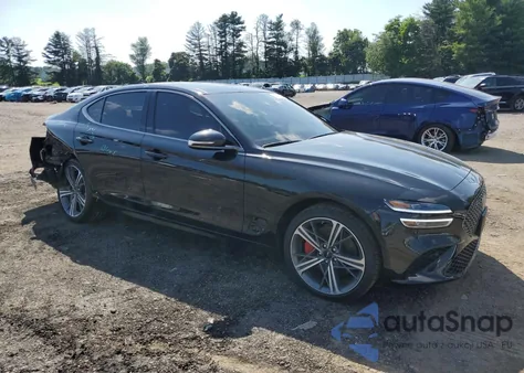 2025 Genesis G70 Base из США, поврежденный, VIN KMTG34SC8SU147328